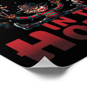 Er zijn wat verschrikkingen in dit huis Grappige H Poster (Hoek)