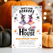 Er zijn wat verschrikkingen in dit huis Halloween Kaart