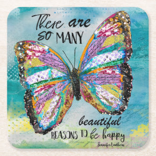 Er zijn zoveel mooie redenen kartonnen onderzetters