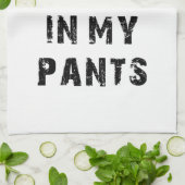 Er zit Dance in mijn pants Theedoek (Gevouwen)