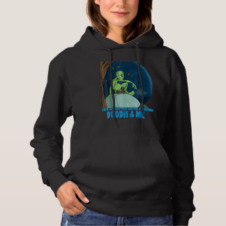 Er zit een alien in mijn toilet hoodie