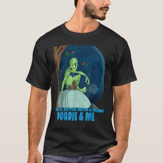 Er zit een alien in mijn toilet t-shirt