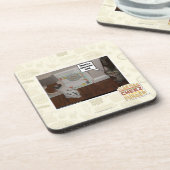 Er zit een haring in mijn eten. onderzetter (Linkerzijde)