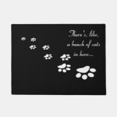 Er zit een hoop katten in... deurmat (Voorkant)