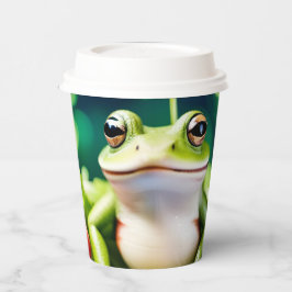 Er zit een kikker in mijn salade papieren bekers
