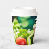 Er zit een kikker in mijn salade papieren bekers (Voorkant)