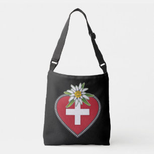 Er zit een kleine Edelweiss in mijn hart Crossbody Tas