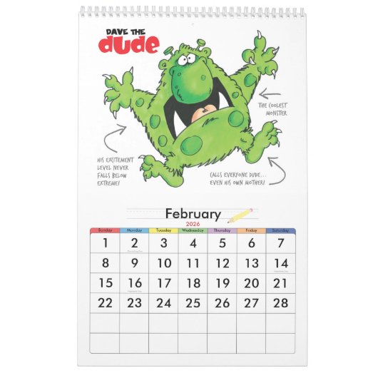 Er zit een monster in elk kind kalender (Feb 2026)