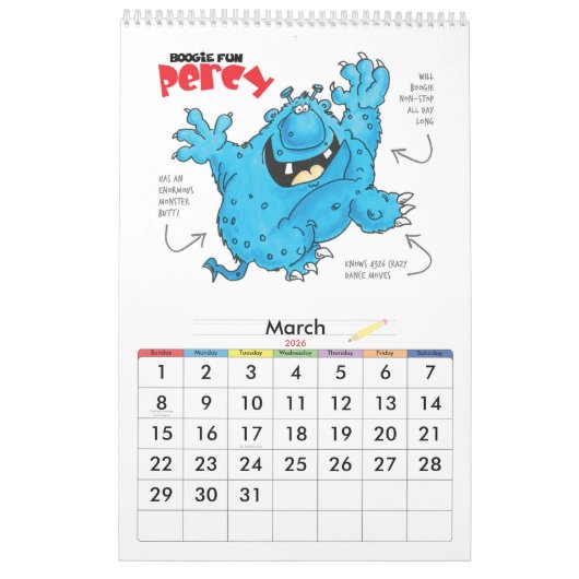 Er zit een monster in elk kind kalender (Mar 2026)