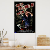 Er zit een pounding in mijn hoofd poster (Keuken)