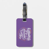 Er zit empowerment in nederigheid bagagelabel (Achterkant verticaal)