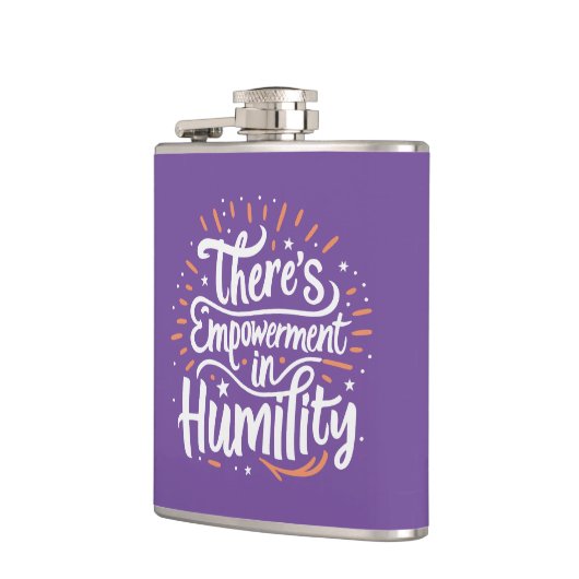 Er zit empowerment in nederigheid heupfles (Links)