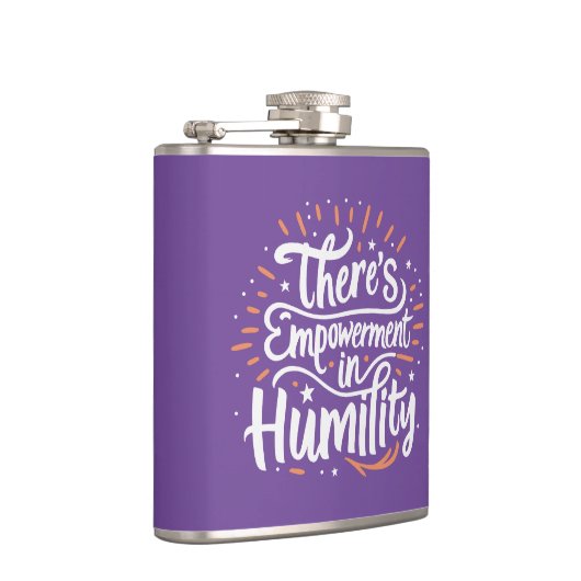 Er zit empowerment in nederigheid heupfles