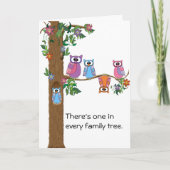 Er zit er één in elke stamboom. kaart (Voorkant)