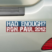 Er Zit Genoeg Op Bumpersticker (Op auto)