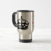 Er zit hier wijn in. reisbeker (Voorkant links)