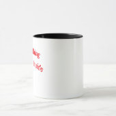 "Er Zit Iets Zoets In" Sticker – Mooie Typografie Mok (Midden)