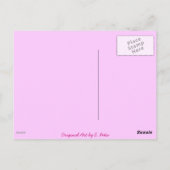 er zit liefde in de lucht briefkaart (Achterkant)