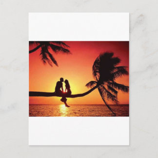 er zit liefde in de lucht briefkaart