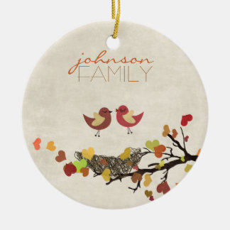 Er zit liefde in de lucht keramisch ornament