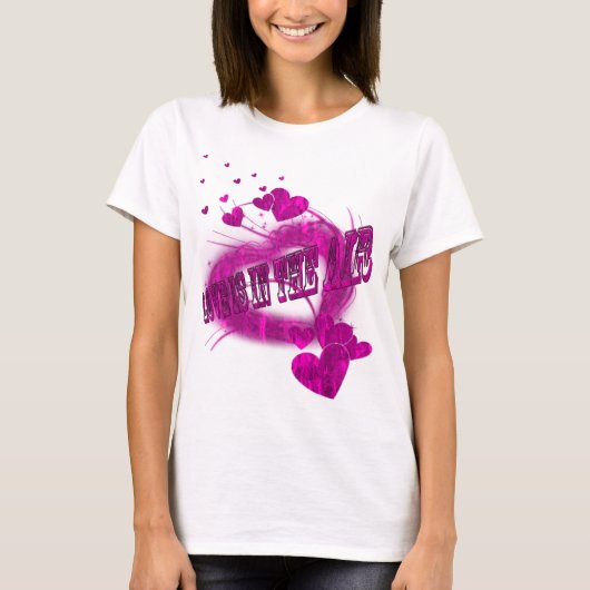 er zit liefde in de lucht t-shirt (Voorkant)