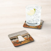 Er zit weer een geest in de pompoenpatch bier onderzetter (Rechterzijde)