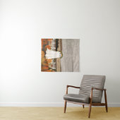 Er zit weer een geest in de pompoenpatch wandkleed (In Situ (horizontaal))