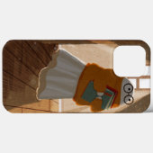 Er zit weer een geest tussen de boekenplanken... Case-Mate iPhone case (Achterkant (horizontaal))
