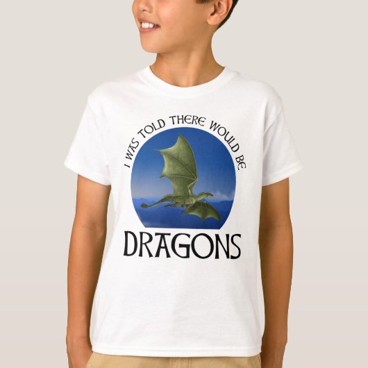 Er Zouden Draken Zijn T-shirt (Voorkant)