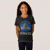 Er Zouden Draken Zijn T-shirt (Voorkant volledig)