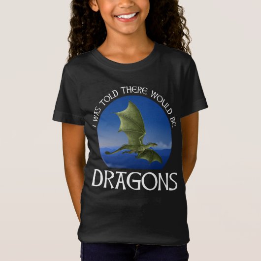Er Zouden Draken Zijn T-shirt (Voorkant)