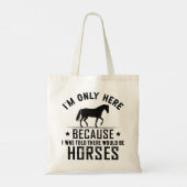 Er zouden paarden zijn tote bag (Achterkant)
