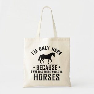 Er zouden paarden zijn tote bag