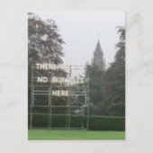 Er zullen hier geen wonderen zijn - de kunst van E Briefkaart (Voorkant)