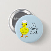 ER Zurse Chick Ronde Button 5,7 Cm (Voorkant /achterkant)