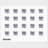 Er zuster Gift Ronde Sticker (Vel)