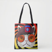 Era 82nd Airborne Kat Kat uit 1960! Tote Bag (Voorkant)