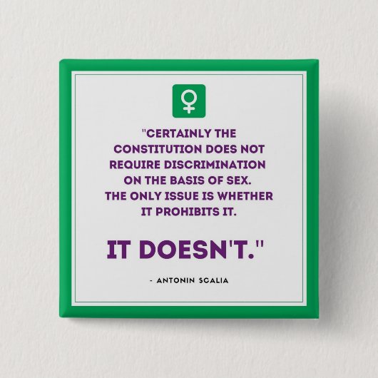 ERA-Button Vierkante Button 5,1 Cm (Voorkant)