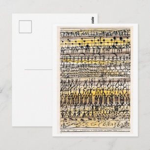 ERA Koeling in een hete zonetuin Paul Klee Briefkaart
