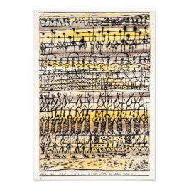 ERA-koeling in een warme zone-tuin | Paul Klee | Foto Afdruk