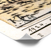 ERA-koeling in een warme zone-tuin | Paul Klee | Poster (Hoek)