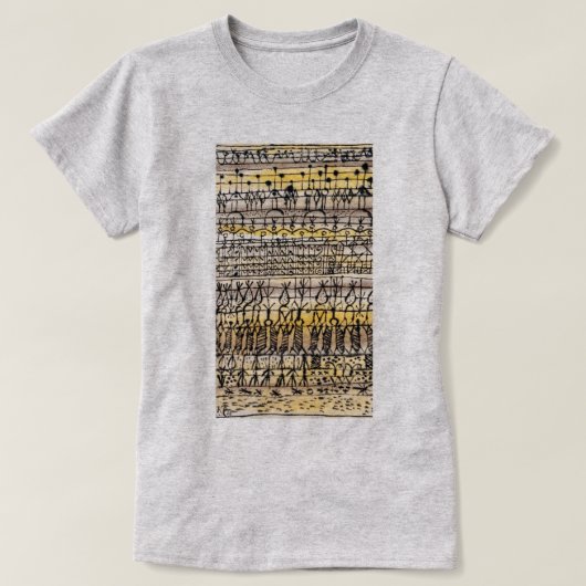 ERA-koeling in een warme zone-tuin | Paul Klee | T-shirt (Design voorkant)