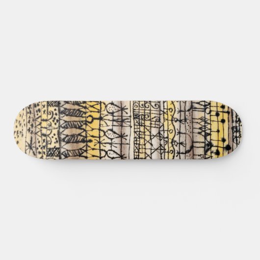 ERA-kool in de zone | Paul Klee | Persoonlijk Skateboard (Horizontaal)