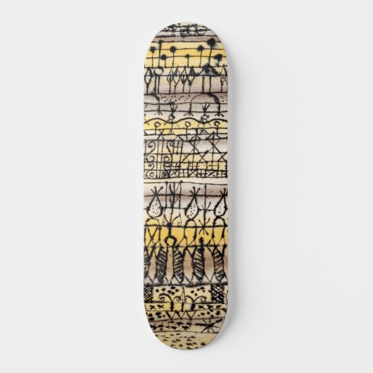 ERA-kool in de zone | Paul Klee | Persoonlijk Skateboard (Voorkant)