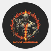 Era of Darkness Sticker – Ember Ring Warrior Emble (Voorkant)