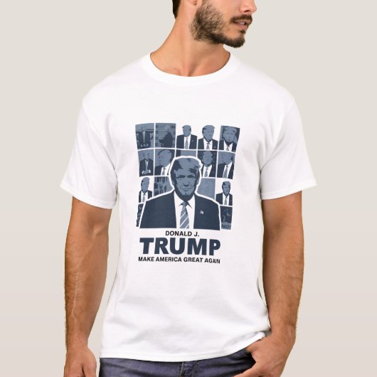 ERA VAN DONALD TRUMP T-SHIRT (Voorkant)