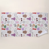 Eras Beach Handdoek (Voorkant)