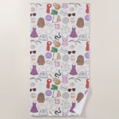 Eras Beach Handdoek (Voorkant)