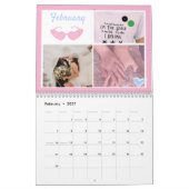 Eras geïnspireerde gepersonaliseerde kalender (Feb 2027)