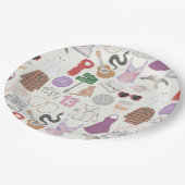 Eras Paper-Borden Papieren Bordje (Gekanteld)